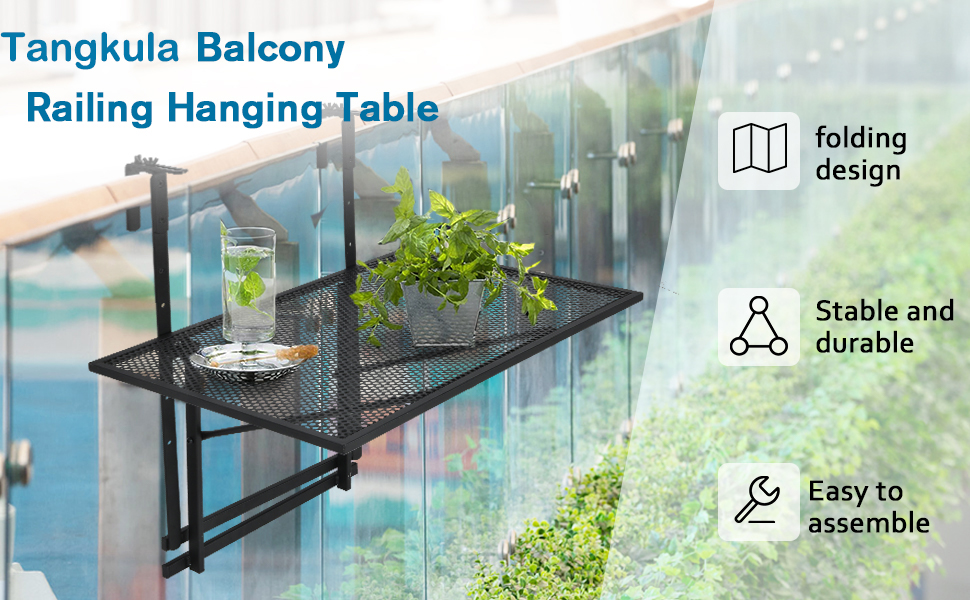 folding patio hanging table