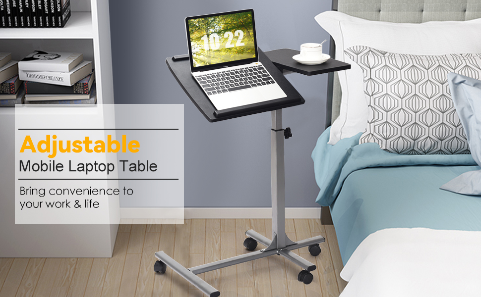 mobile overbed table