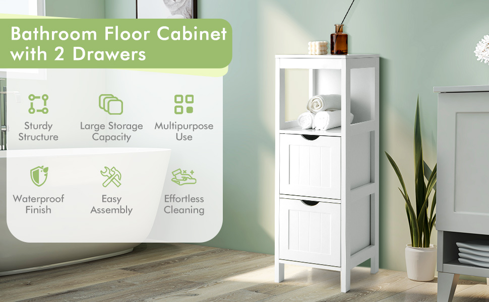 bathroom storage cabinet