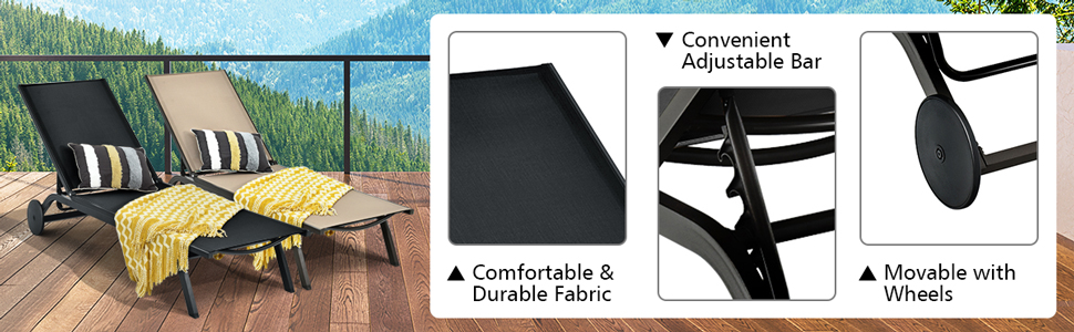 outdoor patio recliner