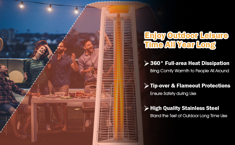 Pyramid Outdoor Heater