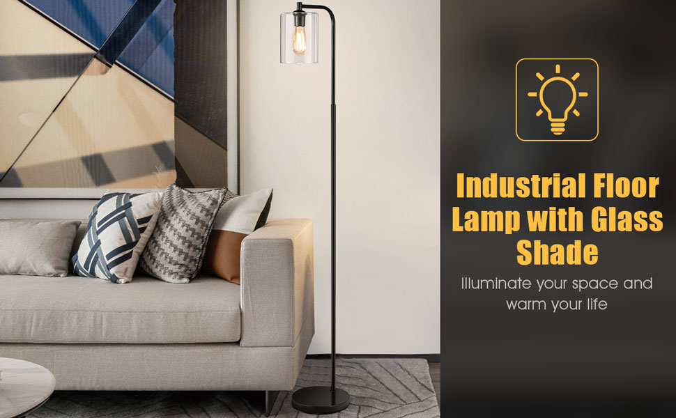 Industrial Floor Lamp
