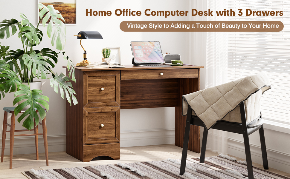 desk with drawers
