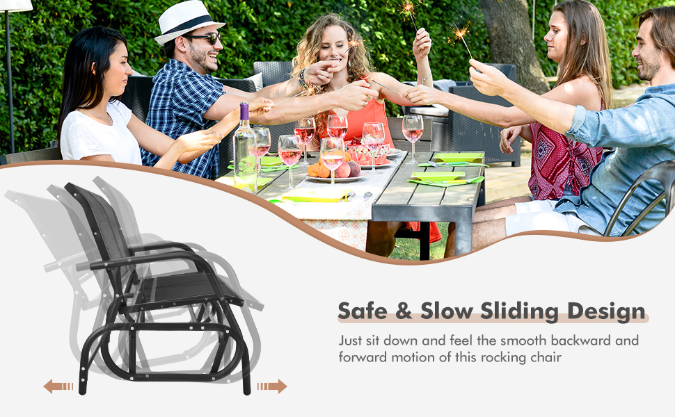 2-Person Patio Glider -