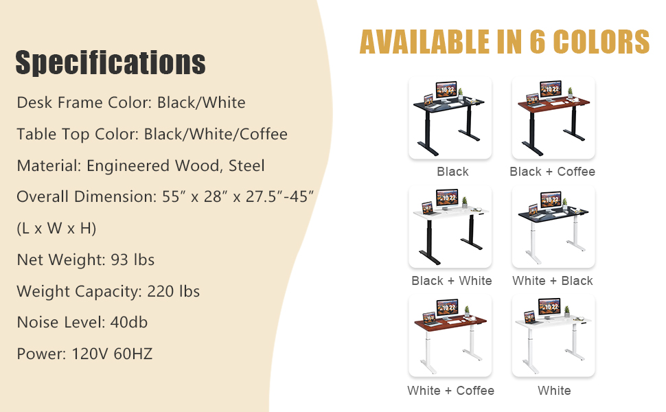 sit stand desk