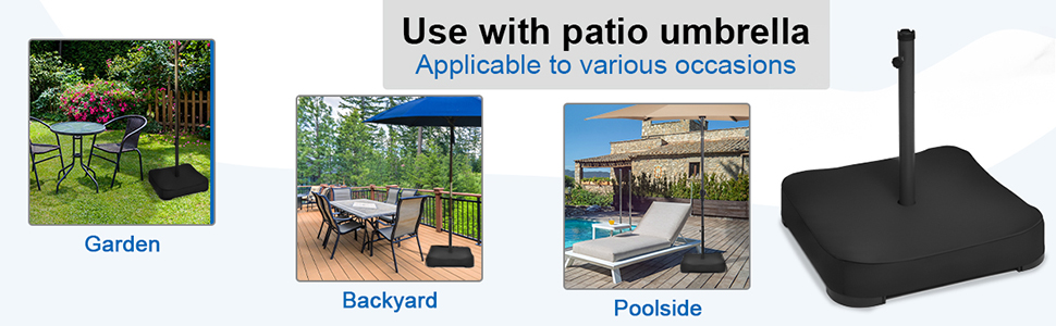 patio umbrella base