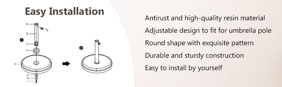 umbrella base