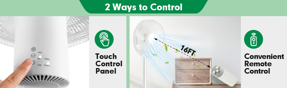 Oscillating pedestal fan
