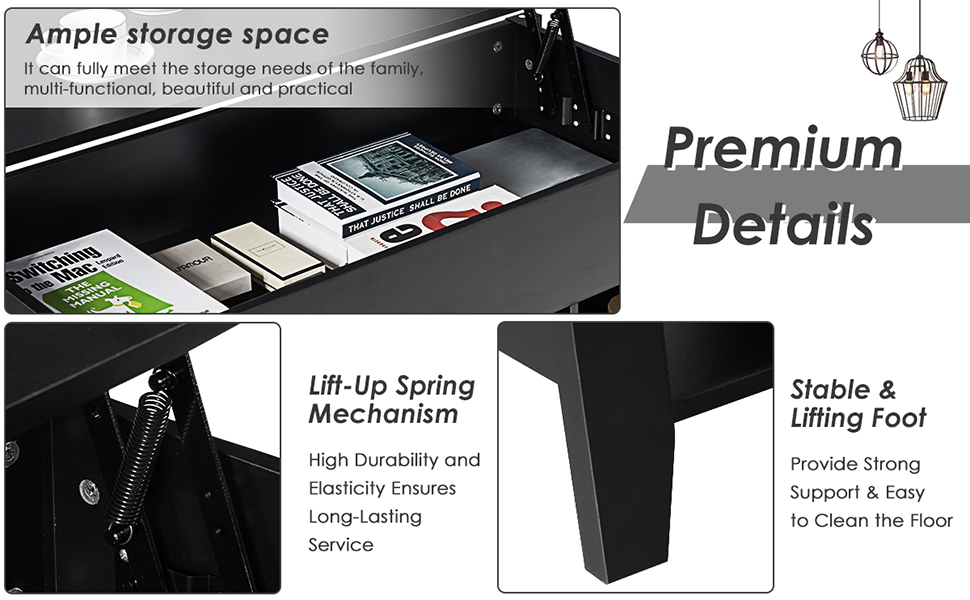 Lift Top Coffee Table