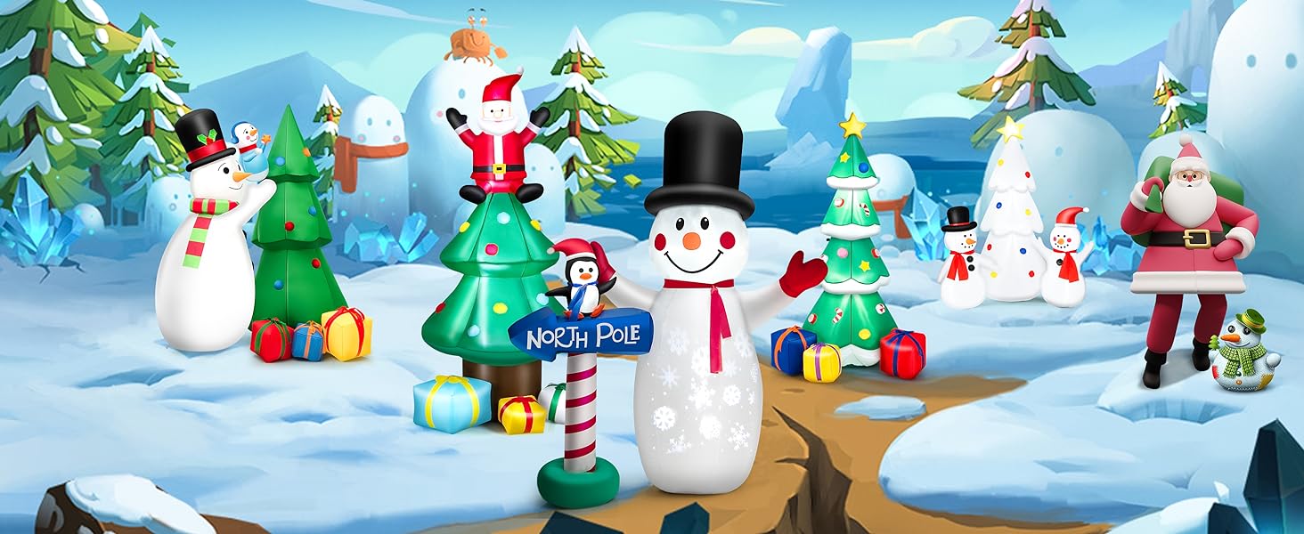 christmas inflatable decoration