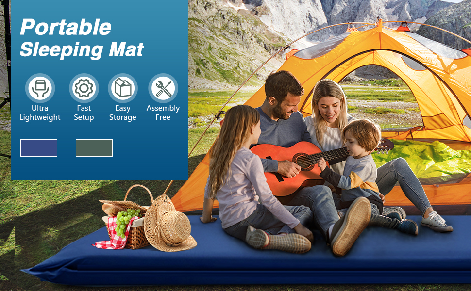 Self-Inflating Sleeping Pad
