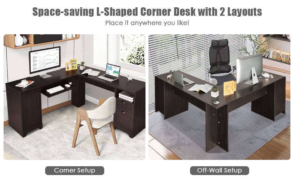 l shaped corner desk