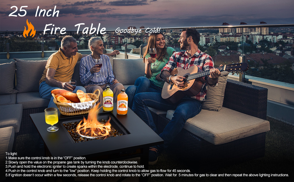 fire table