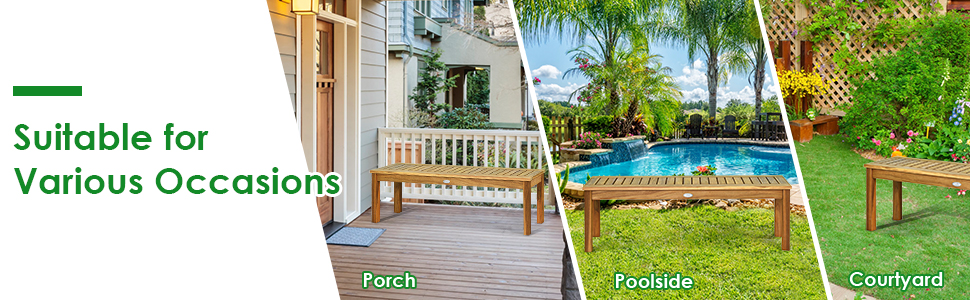 patio loveseat without arms