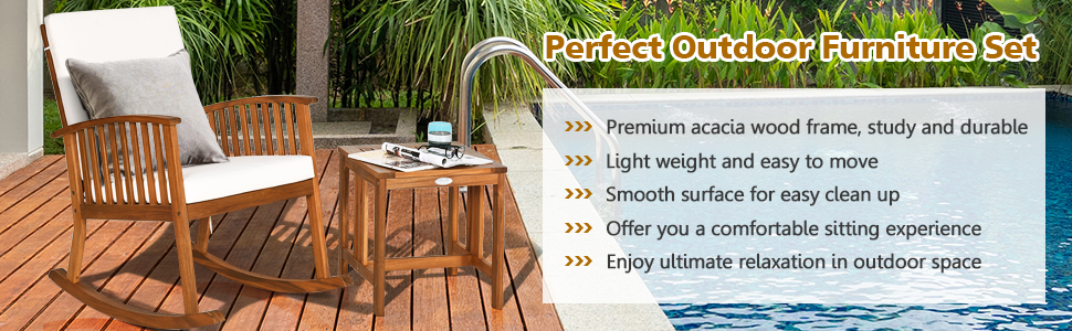 patio chairs with thick cushions