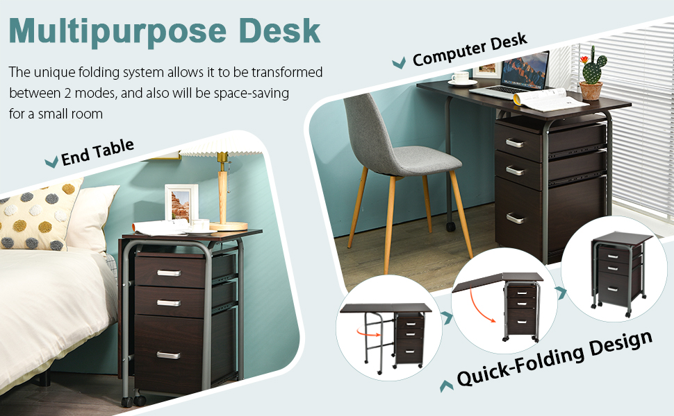 foldable desk