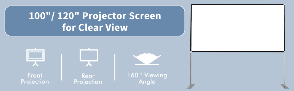 Projector Screen with Stand