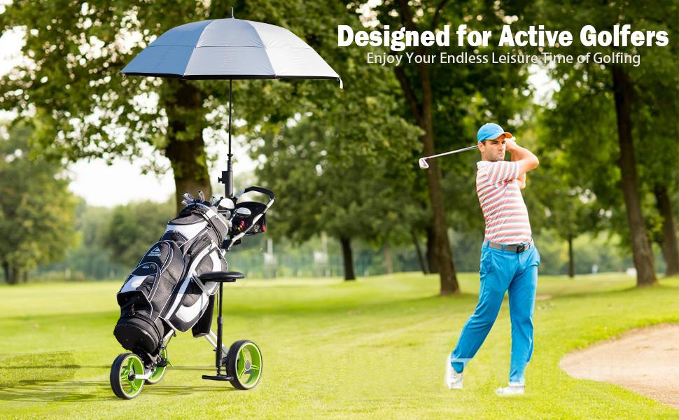 golf pull push cart