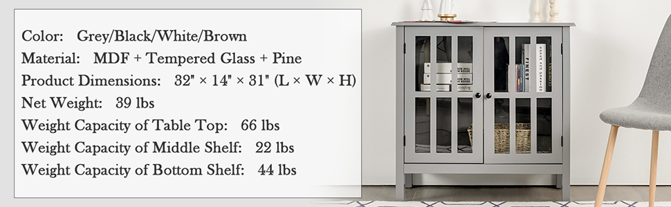 Cupboard Console Table