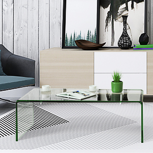 glass coffee table