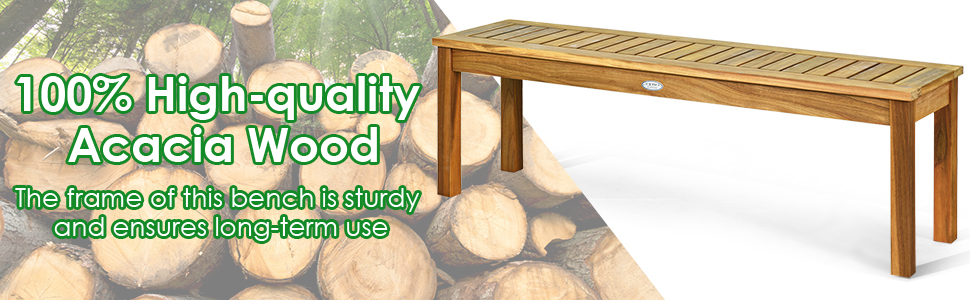 patio bench for 2-3 heavy people