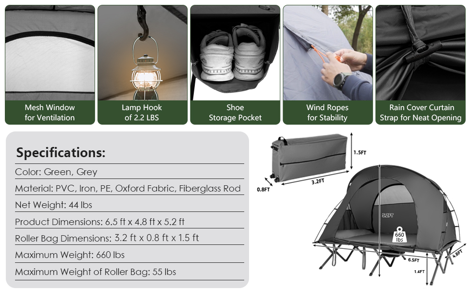 cot tent