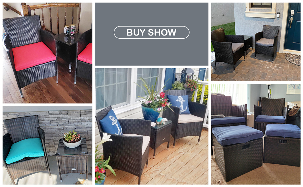 outdoor wicker sofa set