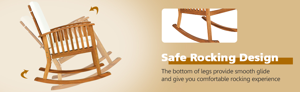wood rocking chair